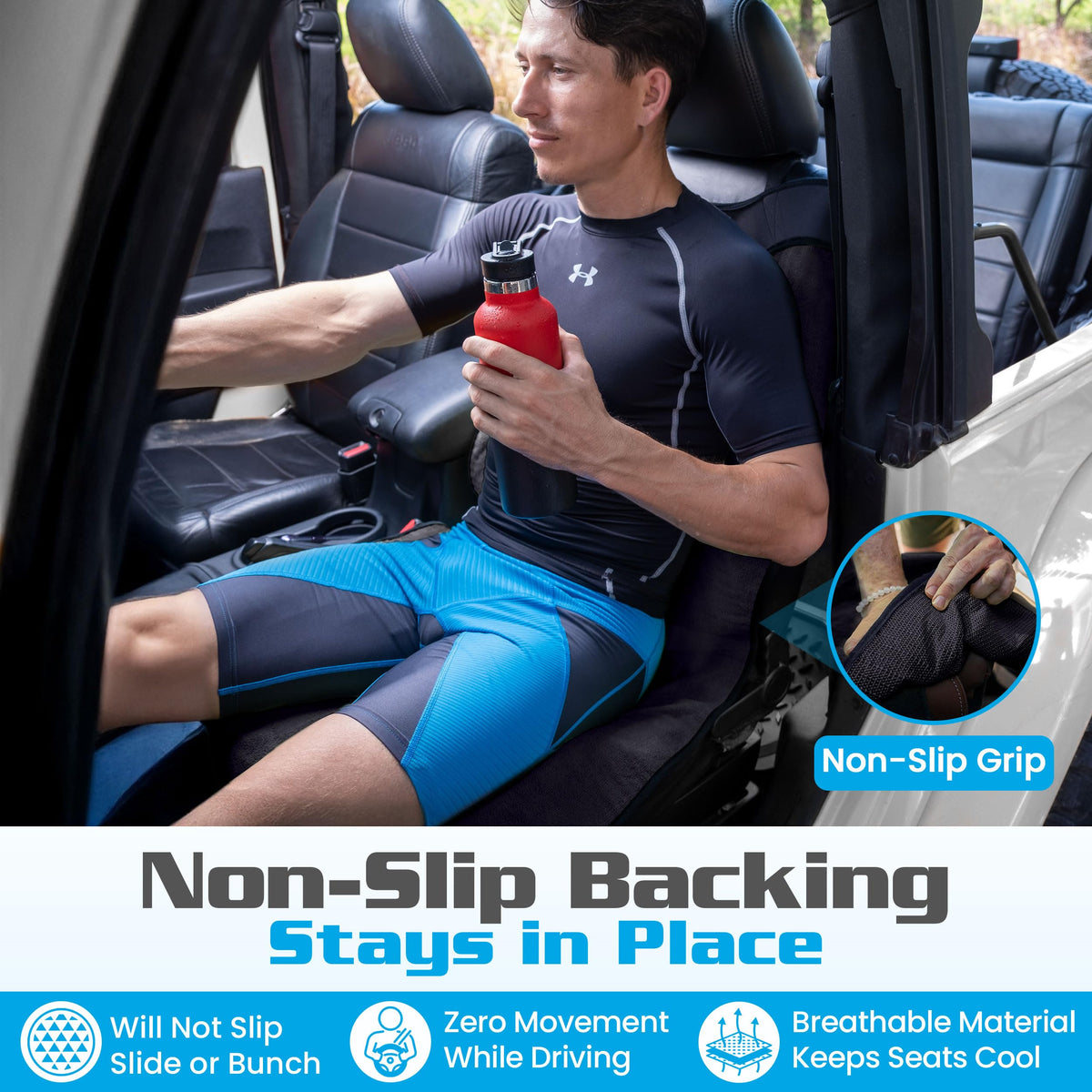 Waterproof Car Seat Cover & Protector, Black Y570