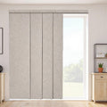 Brown Blackout Panel Track Blinds H5314