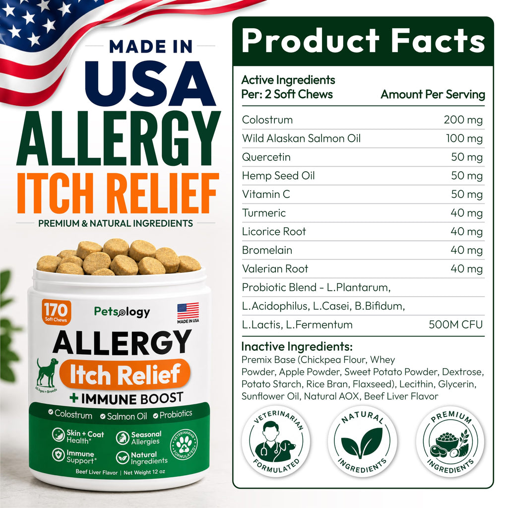 Dog Allergy Relief Chews 170 Count R269168