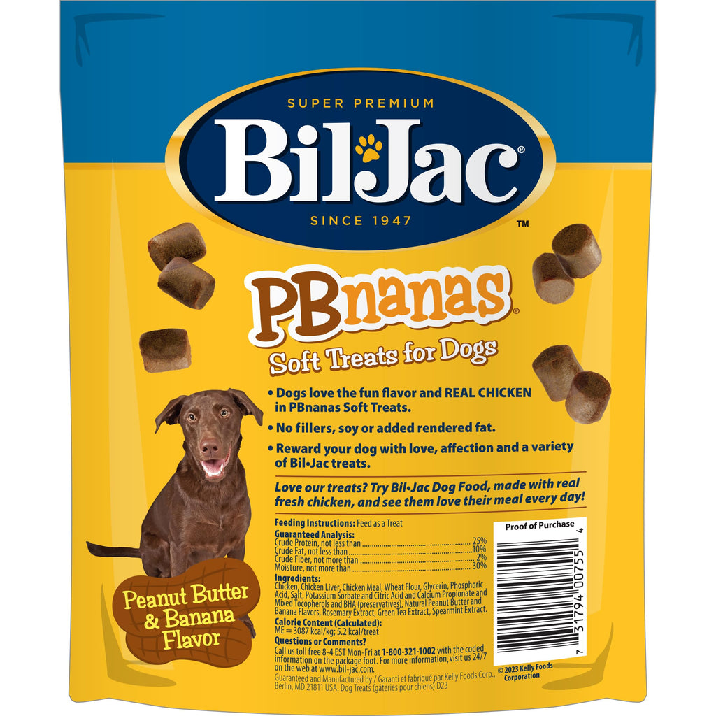 Soft Dog Treats with PB & Banana Flavor 4 oz Z2282