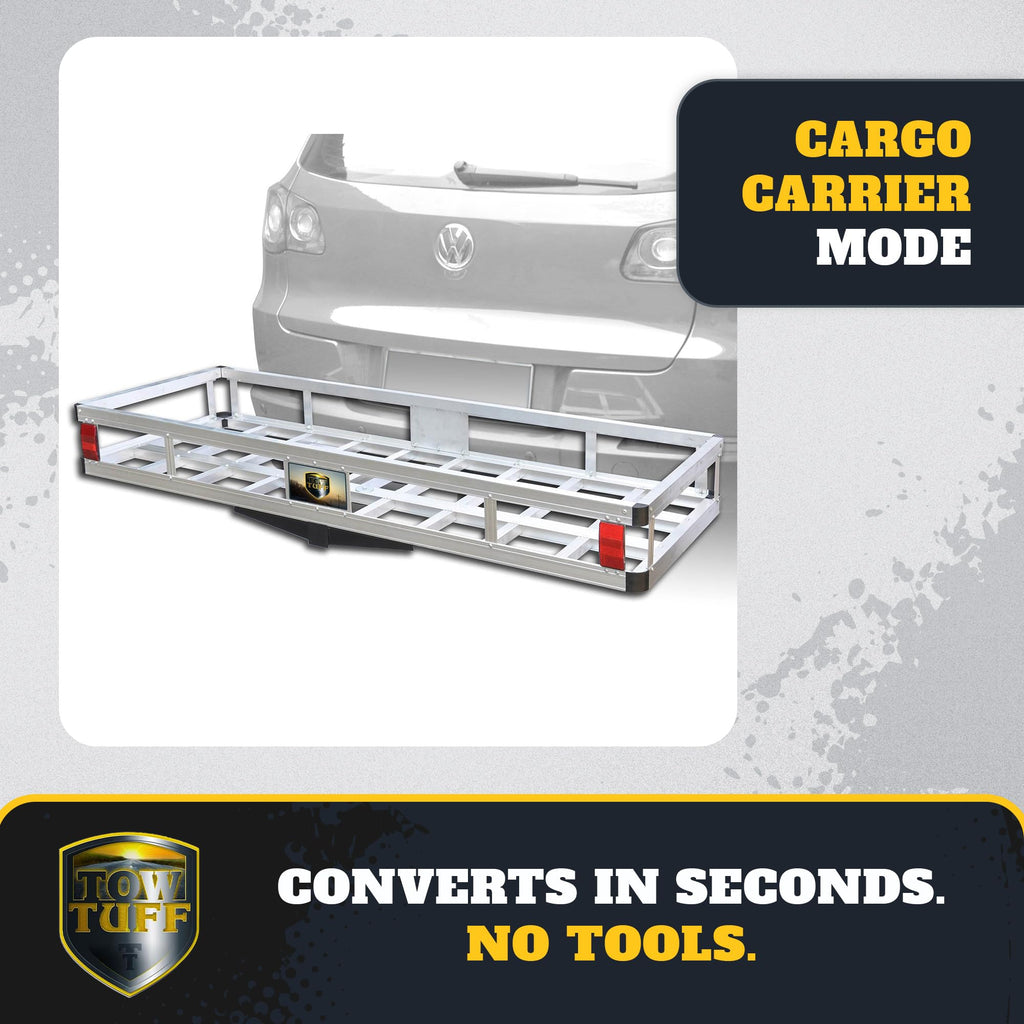 60 in Aluminum Hitch Carrier 500 lb C690094