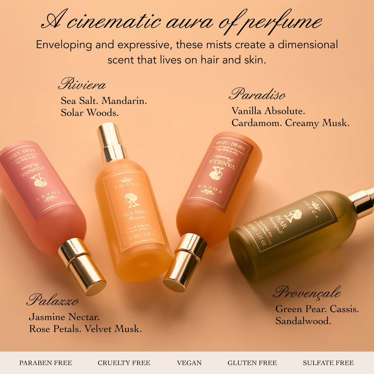 Jasmine Hair & Body Fragrance Mist V263817
