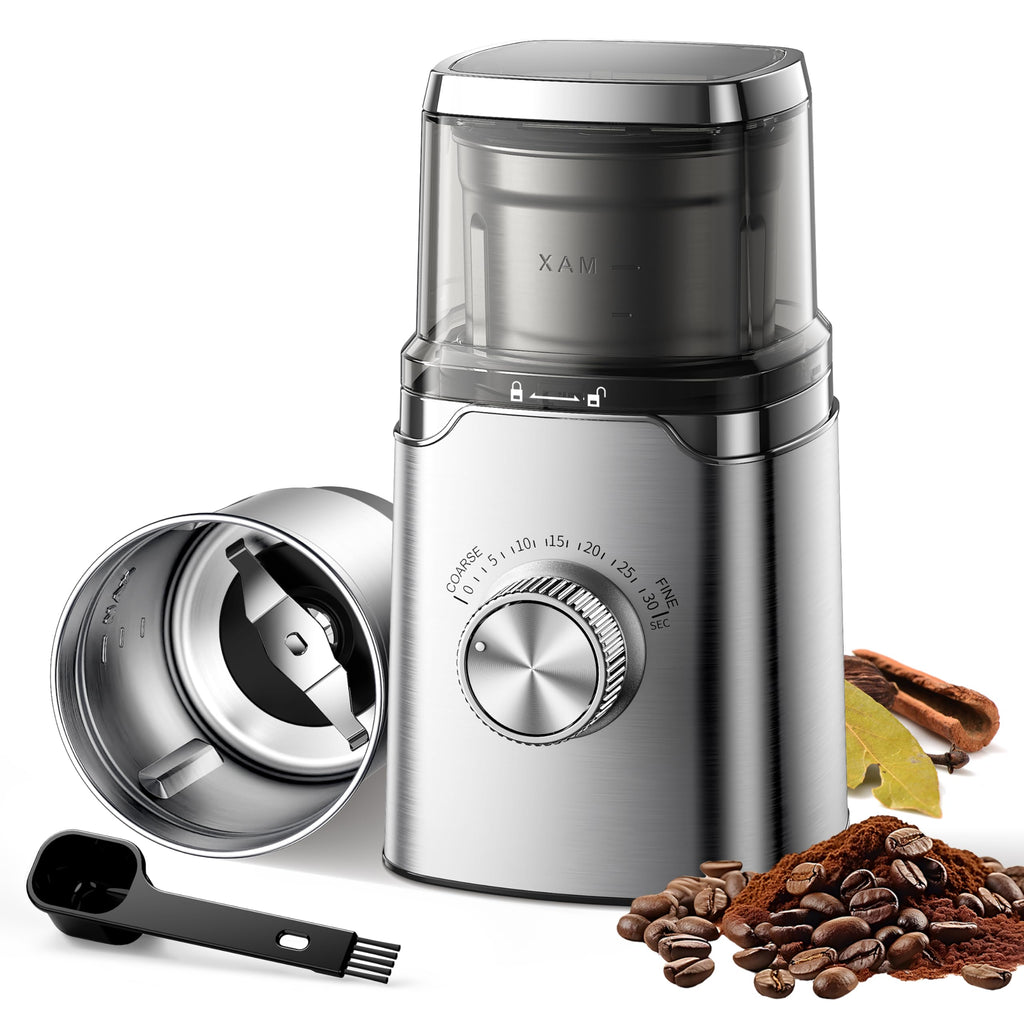 Electric Blade Coffee Grinder with Removable Stainless Steel Bowl A764