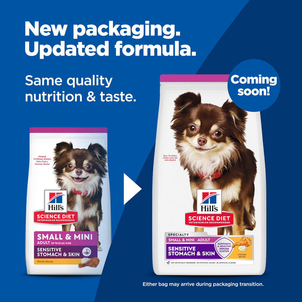 Sensitive Stomach & Skin Small & Mini Dry Dog Food J546603