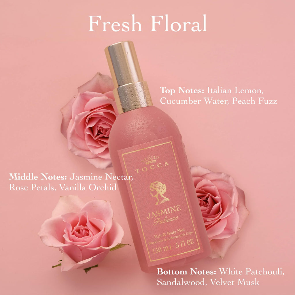 Jasmine Hair & Body Fragrance Mist V263817
