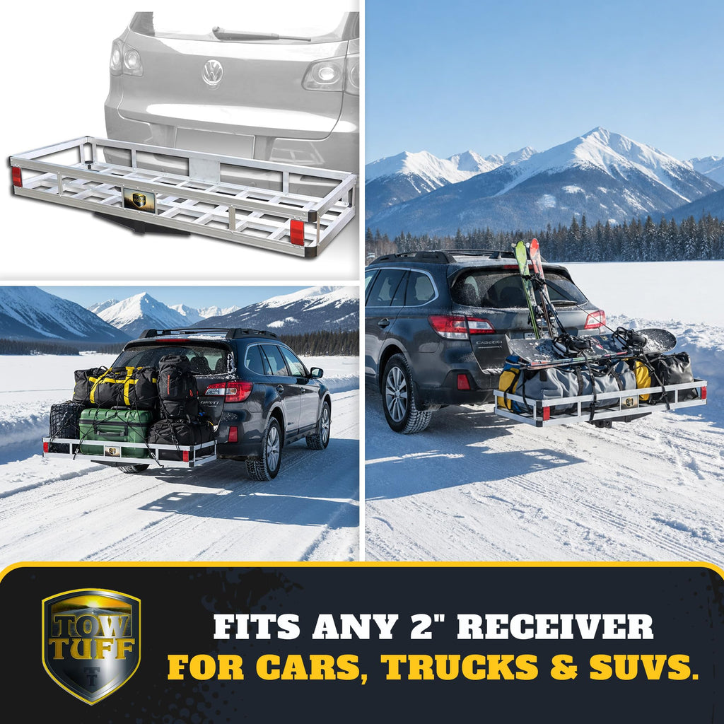 60 in Aluminum Hitch Carrier 500 lb C690094
