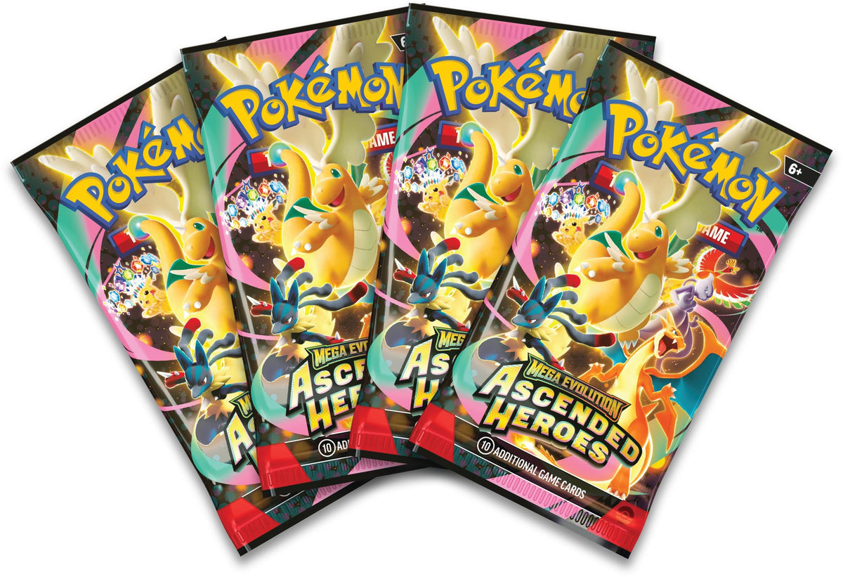 Mega Emboar ex Box (1 Foil Promo Card, 1 Oversize Lenticular Card & 4 Booster Packs) Y8087