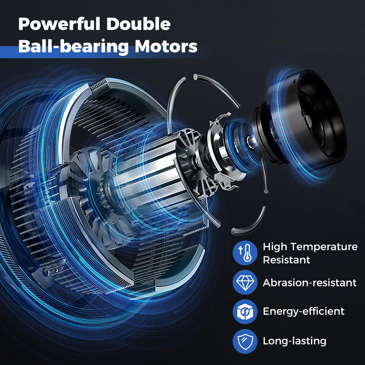 20-inch 3 Speed Metal Wall Mount Fan M412