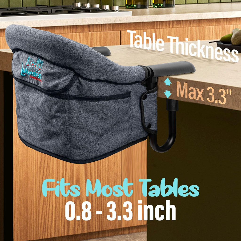 Portable Foldable Hook-On High Chair with Carry Bag V731561