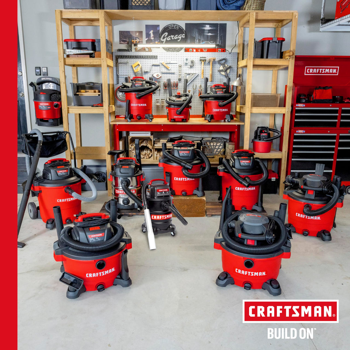 16 Gal. 6.5 Peak HP Wet Dry Vac with Detach Blower R186