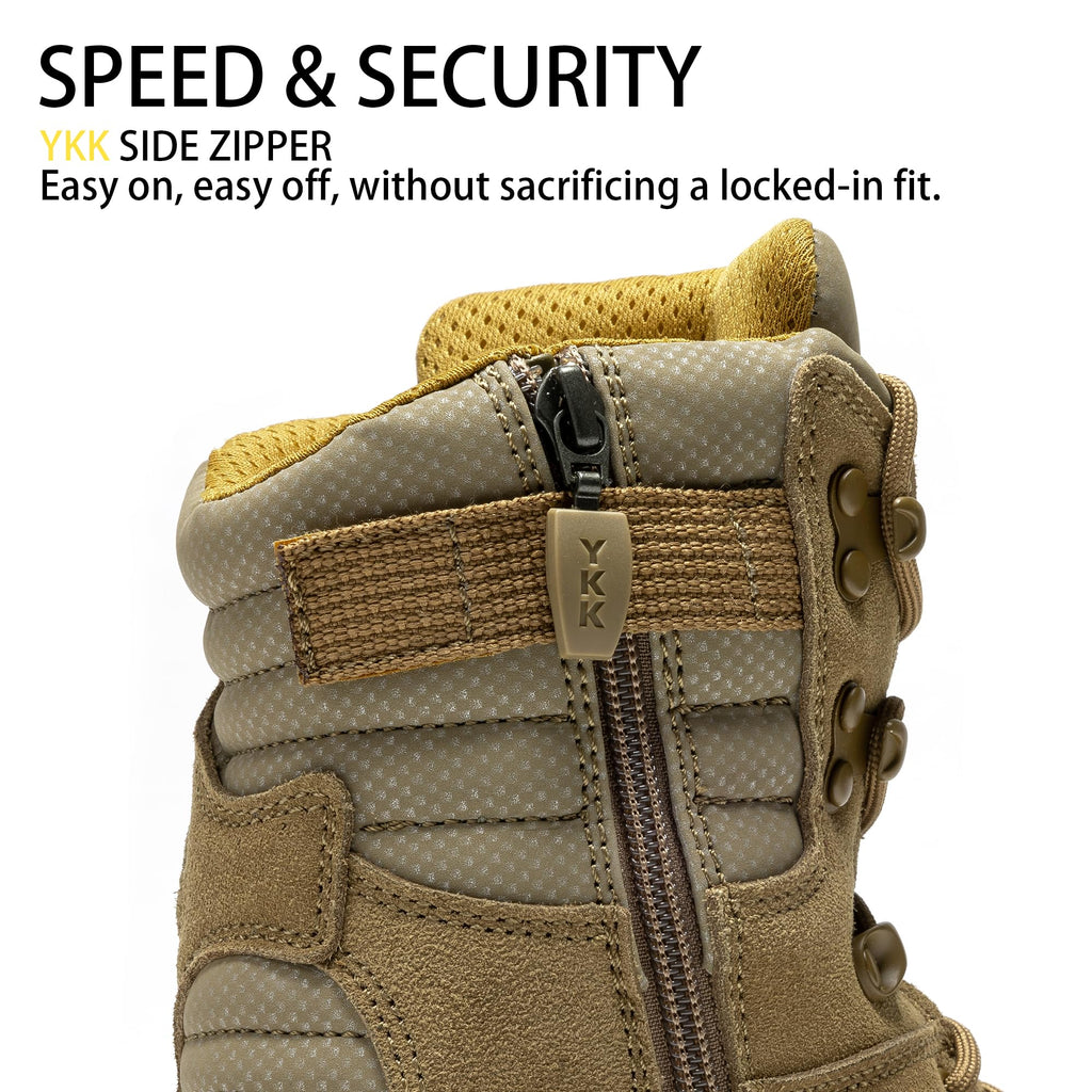 8-Inch Waterproof Military Tactical Boots P800