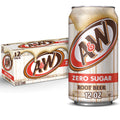 Zero Sugar Root Beer Soda, 12 fl oz cans, 12 pack R22038