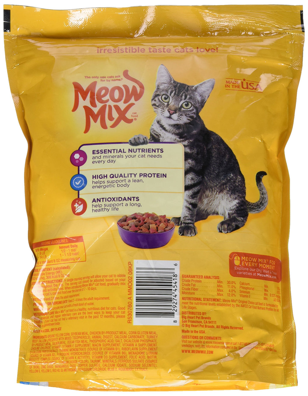 Original Dry Cat Food 18-Ounce V65180