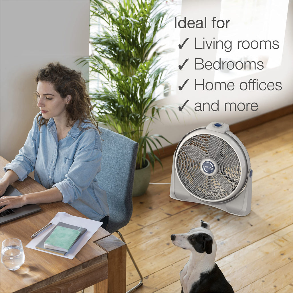 20 Inch 3-Speed Portable Pivoting Floor or Wall Mount Fan F211595